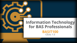 BASIT100: Information Technology for BAS Professionals