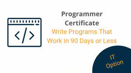 Programmer Certificate Program - IT Option